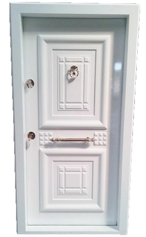 درب ضد سرقت مدل A62 سفید